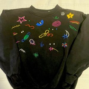 FUN Gitano 80s sweatshirt with embroidery in great condition!